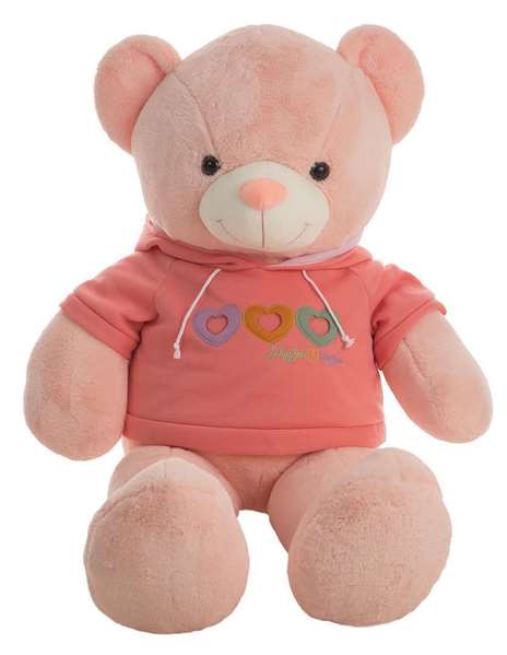 Ours en peluche Mati Sweat à capuche 100 cm