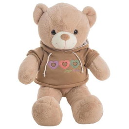 Creaciones Llopis Peluche Ours en peluche doux 75 cm - Jouet doudou pour enfant