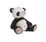 Creaciones Lloris Panda Silver - Peluche Panda argenté de 25 cm - Jouet pour enfants dès 36 mois - Langues : Espagnol, Portugais, Français, Italien, Anglais
