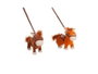 BigBuy Fun Peluche Cheval Interactif qui Marche et Hennit - 26 cm