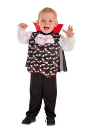 Creaciones Llopis Déguisement Bébé Dracula 0-12 Mois (3 Pièces)