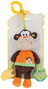 Creaciones Llopis Peluche singe à mordiller avec activités 24 cm