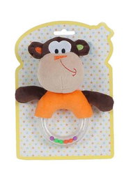 Creaciones Llopis - Jouet d'éveil sonajero bolitas monito pour enfant, 16 cm