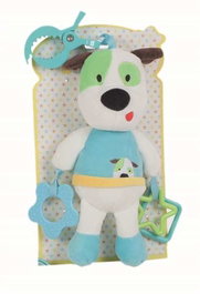 BigBuy Fun Jouet Peluche Mordeur Chien 24 cm