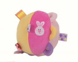 Creaciones Llopis - Ballon Lapin Jouet en Peluche 16 cm, Jouet d'Éveil pour Enfant à partir de 3 ans