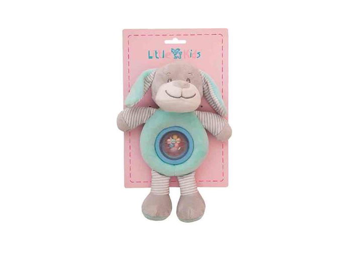 Creaciones Llopis Peluche Chien Vert avec Sonajero et Bille 25 cm - Jouet d'éveil en Polyester pour Enfants dès 3 ans Creaciones Llopis Peluche Chien Vert avec Sonajero et Bille 25 cm - Jouet d'éveil en Polyester pour Enfants dès 3 ans
