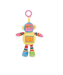 Creaciones Llopis Robot sonajero de 25 cm avec sons et lumières - Assortiment aléatoire