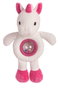 Creaciones Llopis Sonajero bolita unicornio rosi 28 cm - Sonnette de bébé à grelot en forme de boule licorne rose 28 cm, polyester