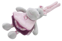 Creaciones Llopis Jouet Peluche Hippopotame Livret