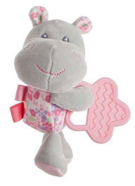 Creaciones Llopis Hippo - Mordedor pour bébé 20 cm en polyester, à partir de 3 ans