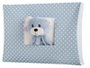 Creaciones Llopis Manta Dou Dou 90x75 cm - Couverture 240 g/m² Coral avec doudou 30 cm Rose/Bleu - Polyester