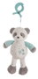 Creaciones Llopis Pinza Baby Panda Agua Marina Sonajero 25cm Turquoise