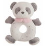 BigBuy Fun Peluche Hochet Ours Panda Rose 20 cm