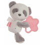 BigBuy Fun Anneau de dentition Ours Panda Rose 20 cm