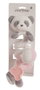 Creaciones Llopis Espiral Baby Panda Rosa 25cm - Peluche panda rose avec spirale - À partir de 3 ans - En polyester