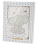 Couverture de bébé Eléphant Vert Broderie Double face 100 x 75 cm