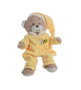Creaciones Llopis Peluche ours en pyjama 22 cm, lot de 4 couleurs assorties en polyester