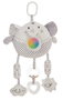 Creaciones Llopis Colgante Cuna Éléphant 42 cm - Mobile de lit pour bébé en polyéster - Langues: Espagnol, Portugais, Français, Italien, Anglais