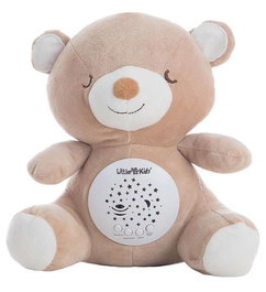 Creaciones Llopis Projecteur Oso Musical avec Lumière - Veilleuse avec Projection et Sons (Multilingue: FR, ES, EN, IT, PT) - 25 cm