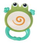 Creaciones Llopis Hochet Grenouille en Peluche pour Bébé à partir de 3 Ans - 11x9x3 cm