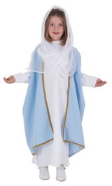 Creaciones Llopis T-5 Déguisement Enfant Vierge - Costume, Taille 11-13 ans (pour 11 à 13 ans)