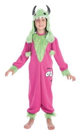 Creaciones Llopis Disfraz Infantil Monster Verde Mimoso T-2 5-7Años