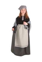 Creaciones Lloris Disfraza Infantil Castañera T-5 (11-13 anos) - Costume d'enfant Castañera Taille 10-12 ans