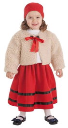 Creaciones Llopis Disfraz Pastora Abrigo T-3 pour enfant (7-9 ans) - Costume de bergère avec manteau