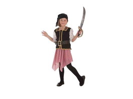 Creaciones Llopis Déguisement Infantil Bucanera Caribe Taille 5
