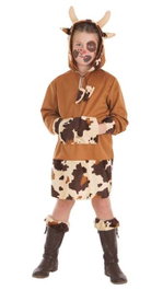 Creaciones Llopis Déguisement Enfant Vaca Mimosa Taille 5 (11-13 Ans) ou 10-12 Ans selon variante