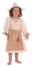 Creaciones Llopis Déguisement de Meunière pour Enfant Taille 1