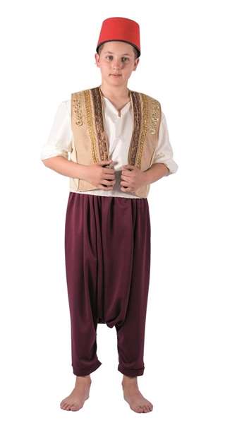 Creaciones Llopis Déguisement enfant Prince Maure Said T-1 pour 3-5 ans (Pantalon, Chemise, Ceinture et Gilet) Creaciones Llopis Déguisement enfant Prince Maure Said T-1 pour 3-5 ans (Pantalon, Chemise, Ceinture et Gilet)