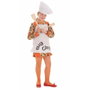 BigBuy Carnival Déguisement Enfant Cuisinière Big Chef T-5 (11-13 Ans)