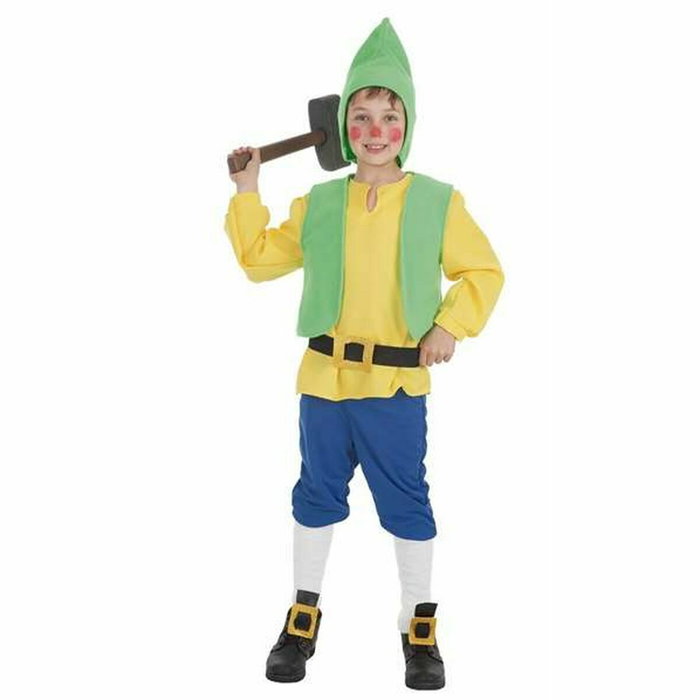 Creaciones Llopis Déguisement Gnome Jaune 5-7 Ans