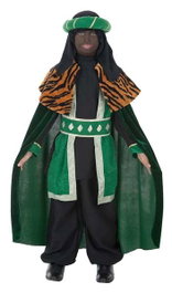 Creaciones Llopis Costume enfant Roi Balthazar T-4 pour garçon 9-11 ans - Déguisement enfant