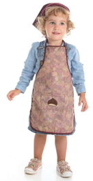 Creaciones Llopis Déguisement Tablier Castañera Hojarasca T-1 (3-5 Ans)