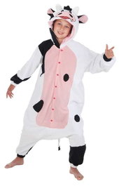 Creaciones Llopis Déguisement de Vache amusante pour enfant, Taille 5 (10-12 ans)