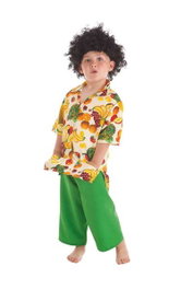 Creaciones Llopis Déguisement pour enfant Cubano Frutas Taille 10-12 ans