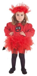 Creaciones Llopis Déguisement de Petite Diablesse avec Tutu, 2-3 Ans