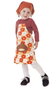 Creaciones Llopis Déguisement Castañera Fleurs Orange 3-5 Ans