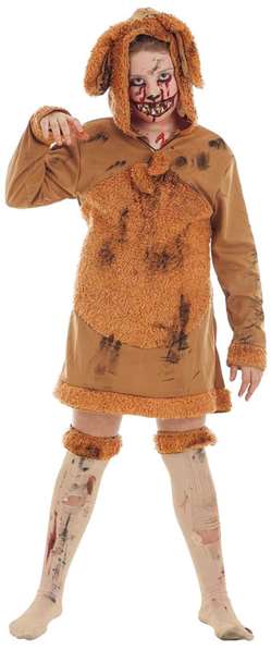 Creaciones Llopis Déguisement enfant petite chienne zombie et maquillage, 3-5 ans Creaciones Llopis Déguisement enfant petite chienne zombie et maquillage, 3-5 ans