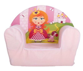 Creaciones Llopis Fauteuil princesse pour enfant dès 36 mois - Dimensions 44 x 34 x 53 cm - Tissu polyester