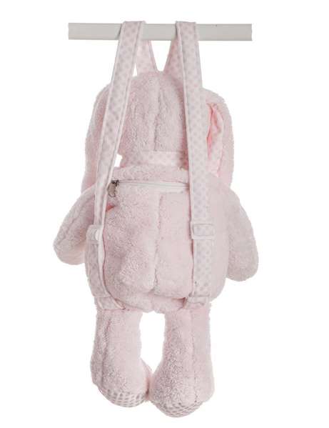 Creaciones Llopis Sac à dos lapin bouclé 50 cm en polyester pour enfant à partir de 3 ans