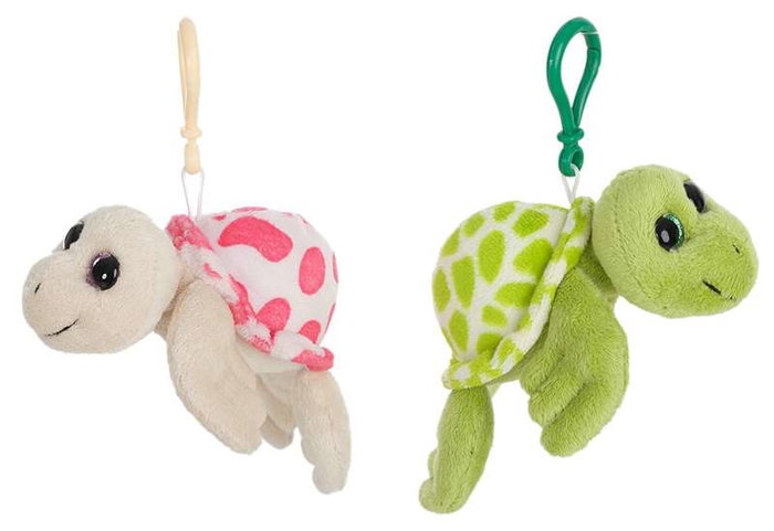 Creaciones Llopis - Porte-clés de 12 cm avec tortues rigolardes en polyester - À partir de 3 ans