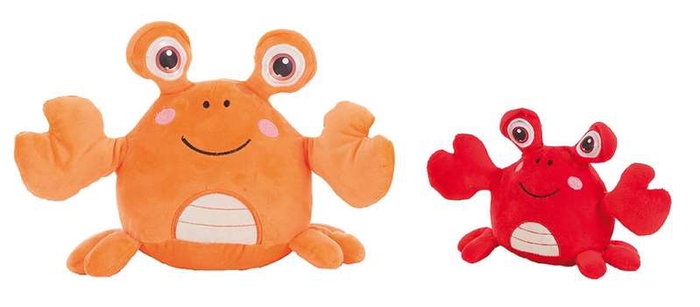 Creaciones Llopis Costume de crabe 4 couleurs assorties pour enfants 25 cm Creaciones Llopis Costume de crabe 4 couleurs assorties pour enfants 25 cm