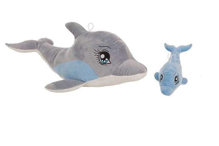 Creaciones Llopis - Peluche Dauphin Bleu 65 cm - Jouet en Polyester pour Enfant dès 36 mois Creaciones Llopis - Peluche Dauphin Bleu 65 cm - Jouet en Polyester pour Enfant dès 36 mois