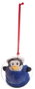 Creaciones Llopis - Peluche boule plastique Noël 14cm - Lot de 6 modèles assortis - Modèles variés - Polyester - À partir de 3 ans