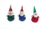 Creaciones Llopis - Peluche boule plastique Noël 14cm - Lot de 6 modèles assortis - Modèles variés - Polyester - À partir de 3 ans
