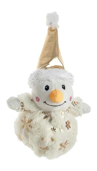 Creaciones Llopis - Peluches boule de Noël en polyester doré 14 cm - Lot de 6 modèles en surprise - À partir de 3 ans Creaciones Llopis - Peluches boule de Noël en polyester doré 14 cm - Lot de 6 modèles en surprise - À partir de 3 ans