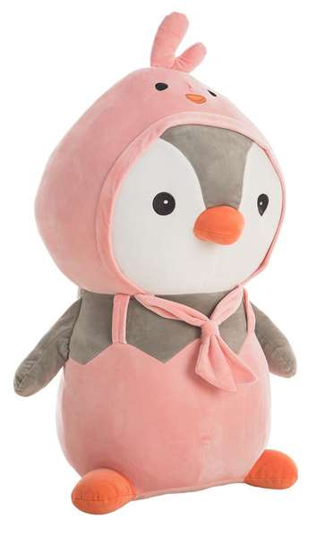 Creaciones Llopis - Kit Pingouin Rosa 65 cm - Peluche pour Enfants à Partir de 3 Ans Creaciones Llopis - Kit Pingouin Rosa 65 cm - Peluche pour Enfants à Partir de 3 Ans